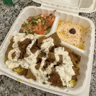 Lamb &amp; Beef Gyro Plate