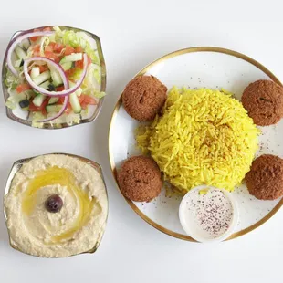 Falafel Rice plate