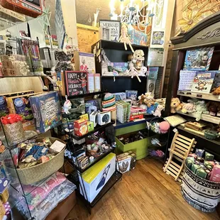 a corner of the store