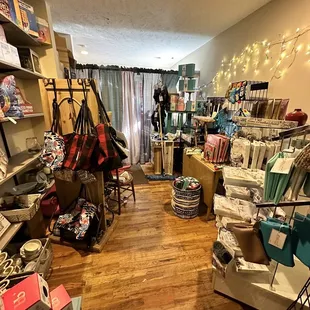 the inside of the store