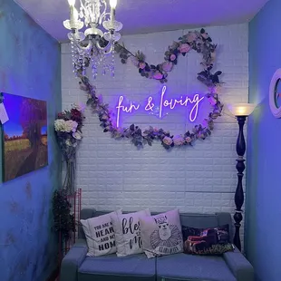 The most adorable seating!