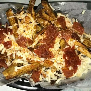 NEW NEW NEW! Pizza fries!!!
