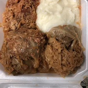 Cabbage Roll dinner