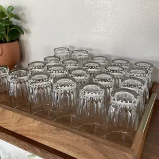 Water glasses