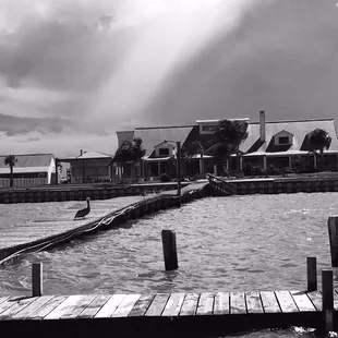 View looking back at the resort; you can bring your own liquor as well and they have an all all-inclusive plan with awesome food .