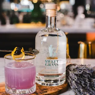 Aviation Cocktail on the ROCKS