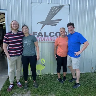 After our group jump!