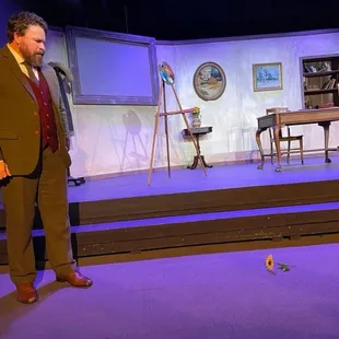 Chad Brinkman as Theo (and Vincent) Van Gogh