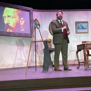 Chad Brinkman on stage. Fantastic performance.