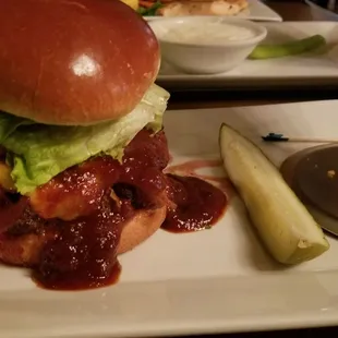 BBQ Burger. One of the best Ive ever had