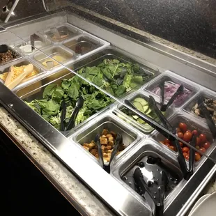 Unlimited salad bar