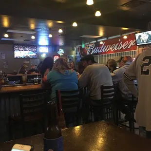 They have darts, pool, karaoke.
