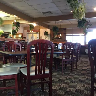 Inside of restaurant