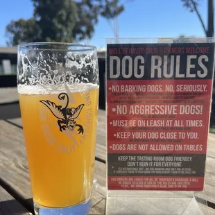 Goo Goo Hazy .. tasty . Tight Dog Rules . Great Beer