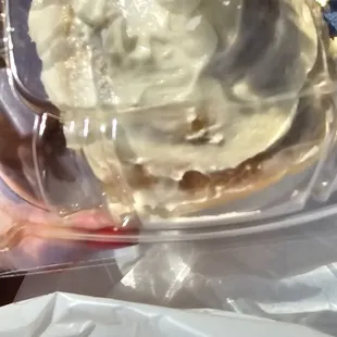 Cinnamon roll provided by the local Amish