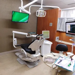 Large private treatment rooms