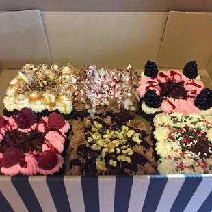 Decorated Jumbo Brownies
