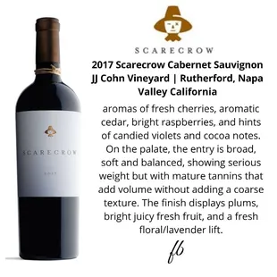 a bottle of red wine