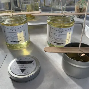 Sweet wilderness candles