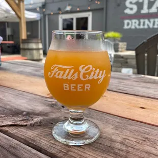 A pour of Sunglasses Weather during sunglasses weather.