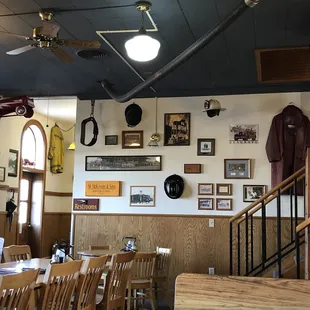 Decorations on the wall