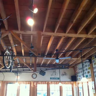 Place with pizza and bikes must be good