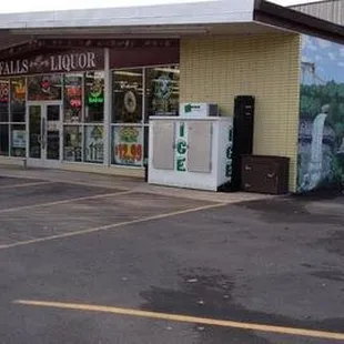 the outside of the building