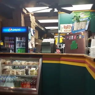 a view of a soda shop