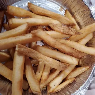 Cold and old fries