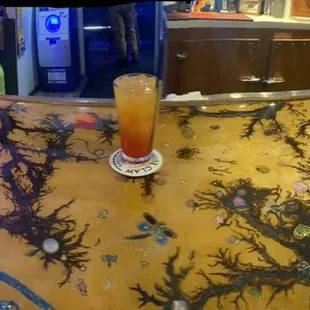 The new bar top! Took a whole year to complete. Amazing detail! Come check it out! 2022