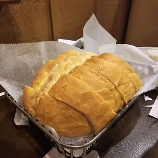 Loaf of Italian bread for the table.