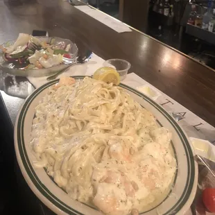 Seafood Alfredo