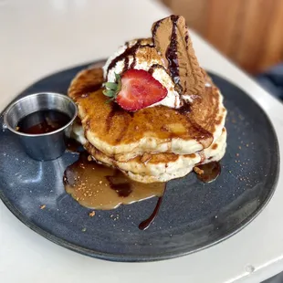 Lotus Biscoff Pancakes