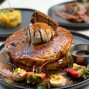 Lotus Biscoff pancakes