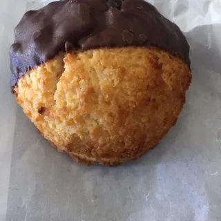 Chocolate Dipped Macaroon