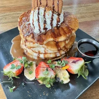 Lotus Biscoff Pancakes/STACK OF 2