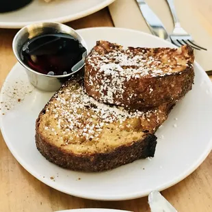 French toast (half order).