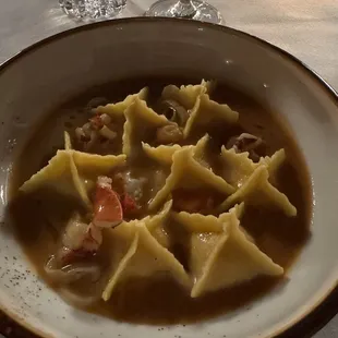 Maine Lobster Sacchetti