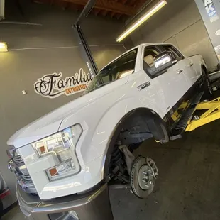 Front brake service!