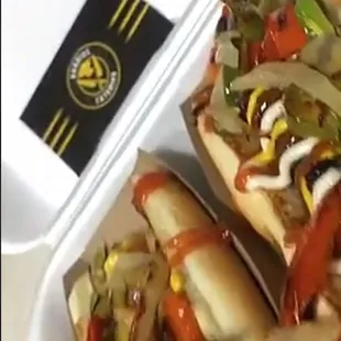 BACON WRAPPED HOT DOGS