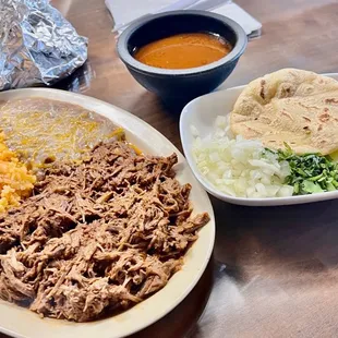 Birria Combo   @hybrideater
