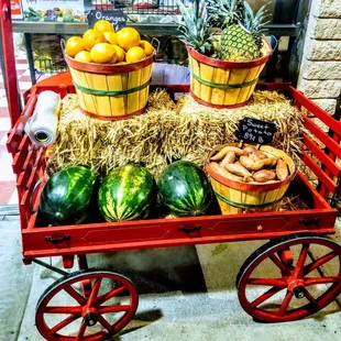 Handmade Traditional Amish Food Cart
