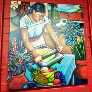 Mexican artwork, in our culture wall!