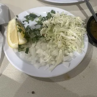 Toppings for birria