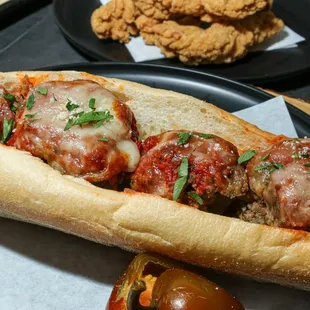 Meatball Sub, Fresh Mozzarella