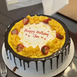 Mango cake