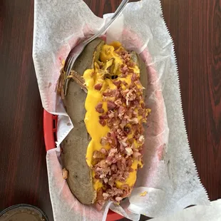 Loaded baked potato