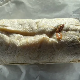 Chorizo breakfast burrito ($9.49)