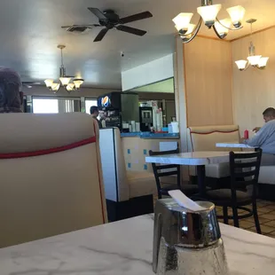 They cleaned up the place since the last time I was here