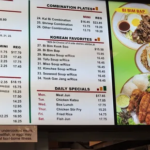 menu, chicken wings and fried chicken